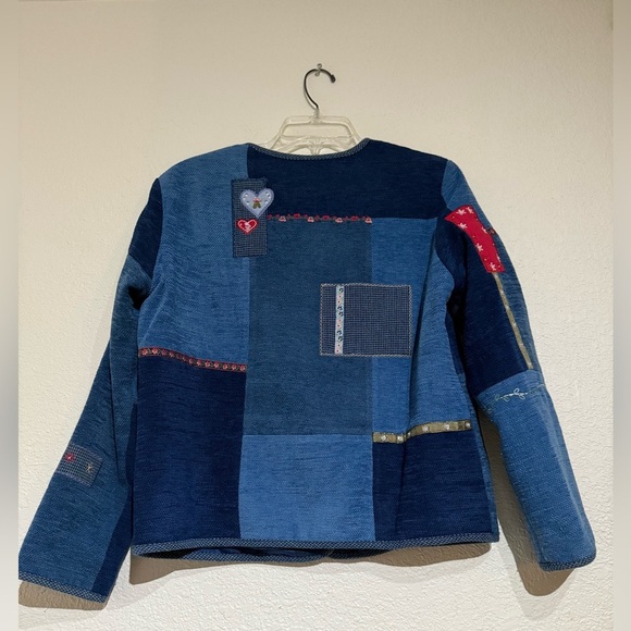 Koret City Blues | Vintage Patchwork Denim Jacket size S - Picture 4 of 5
